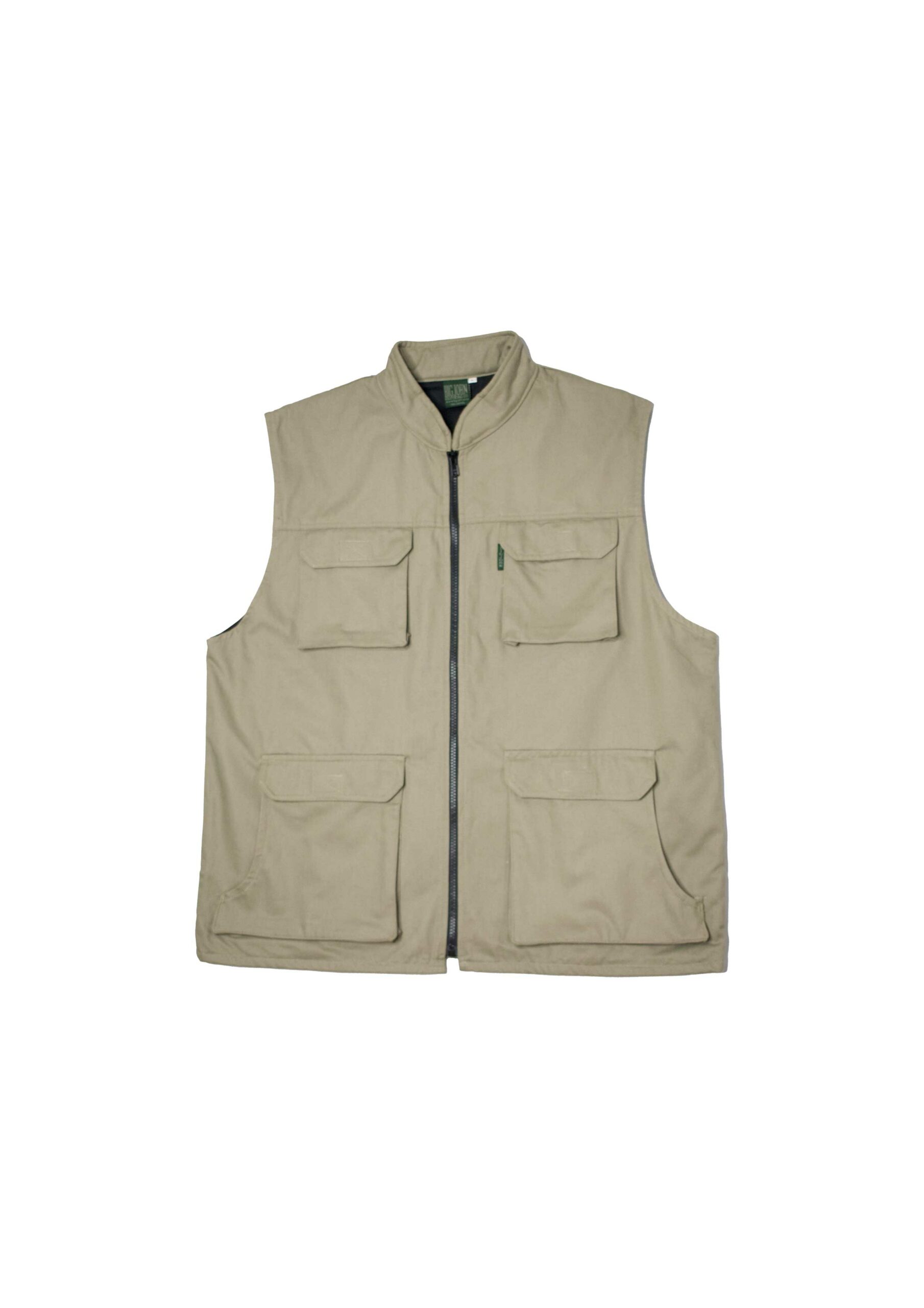 Savuti Bush Vest - Quilted - Olive & Khaki - Big John Online Clothing ...