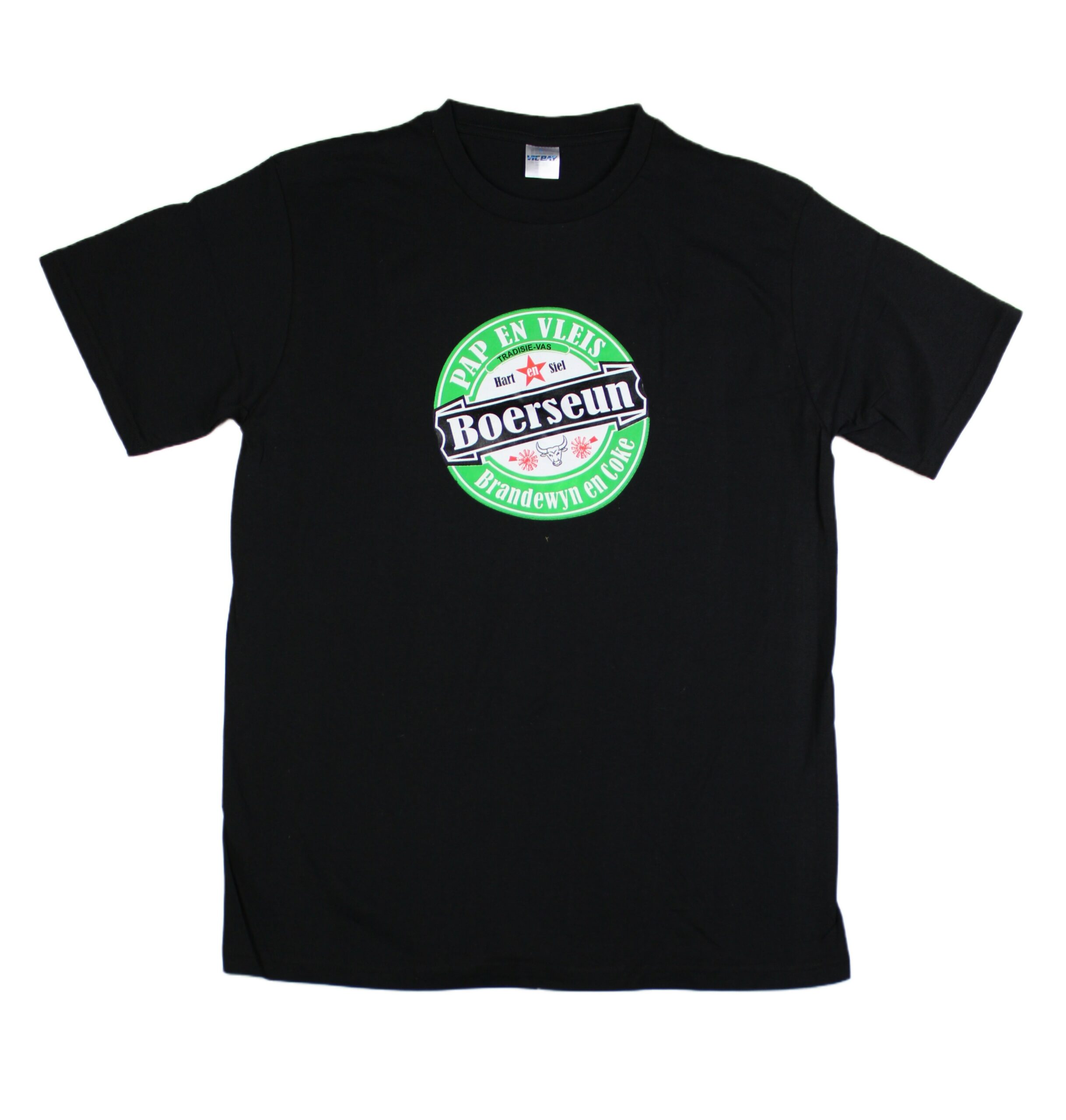 T-Shirt (Round Neck) Pap en Vleis - Big John Online Clothing Company